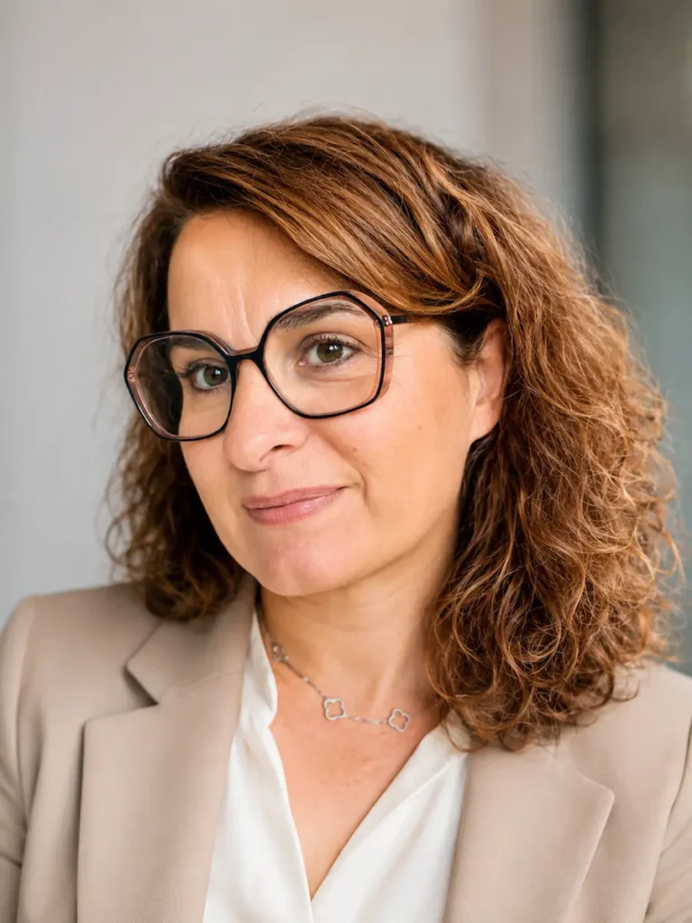 Portrait of Isabelle Sandré, Head of Professional Underwriting